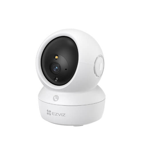 Cámara de seguridad 2MP wifi con movimiento 360° EZVIZ hasta 512GB interiores