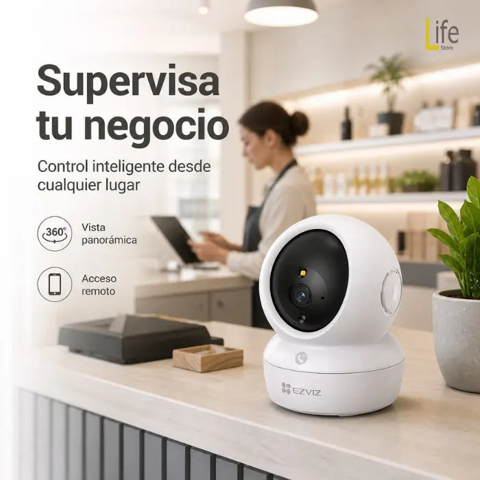 Kit 4 cámaras EZVIZ interiores (2 movimiento 2MP + 2 fijas 2MP) con 4 micro SD 32GB