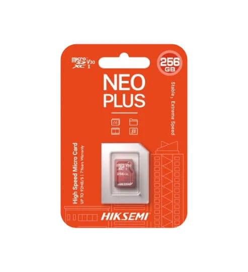 Memoria micro SD 256GB Hikvision Neo Plus