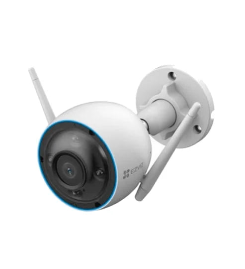 Cámara de seguridad 5MP fija wifi lente gran angular 108° EZVIZ hasta 512GB exteriores IA personas y autos aluminio