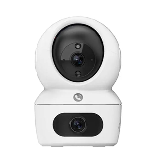 Cámara de seguridad 8MP wifi doble lente gran angular 108° y con movimiento 360° EZVIZ hasta 512GB interiores