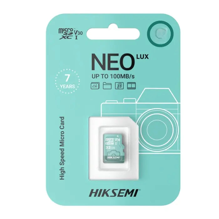 Memoria micro SD 32GB Hikvision Neo Lux