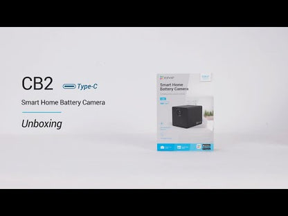 Cámara de seguridad 3MP fija wifi 4G con batería recargable 2000mah lente 70° EZVIZ hasta 512GB interiores
