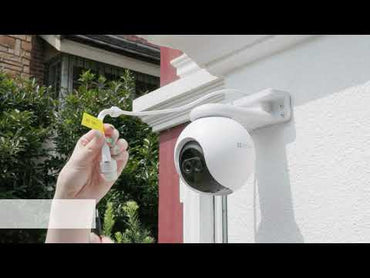 Cámara de seguridad 8MP 4k wifi doble lente con movimiento 360° EZVIZ hasta 512GB 4K exteriores sirena y estrobo